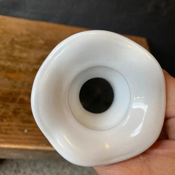 Mini Water Lily Asian Dudhism  Floral Print Home Office Decor Vase - Picture 4 of 7